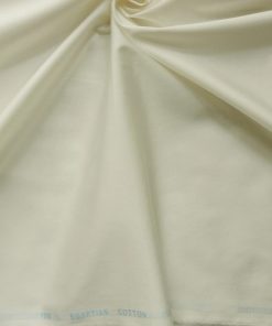 Alternative view of Ivory 100% Egyptian Cotton Fabric