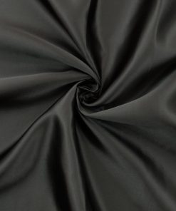 Smoke Gray Sultry Charmeuse Satin Fabric