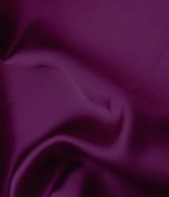 Eggplant Sultry Charmeuse Satin Fabric
