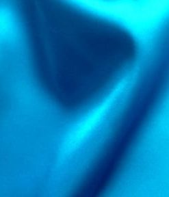 Turquoise Sultry Charmeuse Fabric