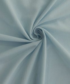 Baby Blue Cotton Gauze Fabric