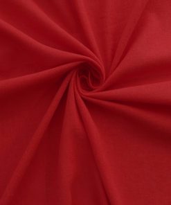 Red Cotton Gauze Fabric