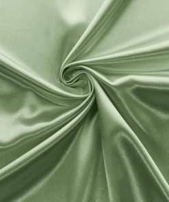 Celadon Delightful Crepe Back Satin Fabric