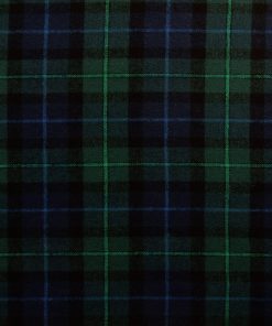 Alternative view of Tartan Black Watch Flannel Yarn Dyed Plaid Fabric