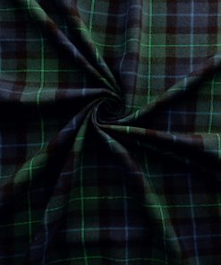 Tartan Black Watch Flannel Yarn Dyed Plaid Fabric