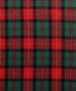 Alternative view of Hunter/Wine Christmas Plaid Yarn Dyed Flannel Fabric