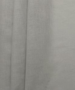 Alternative view of Grey 100% European Handkerchief Linen Fabric