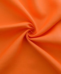 Orange 100% Irish Linen Fabric