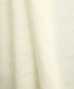 Alternative view of Ivory Tumbled 100% Irish Linen Fabric