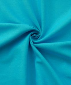 Turquoise Bermuda Linen-Rayon Fabric