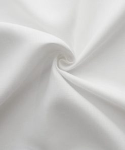 White 100% Irish Linen Fabric