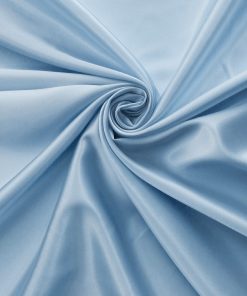 Light Blue Exquisite Bridal Satin Fabric