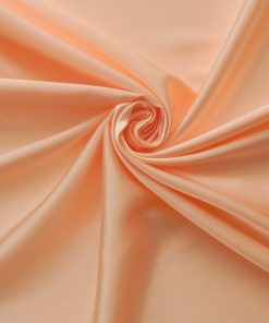 Peach Exquisite Bridal Satin Fabric