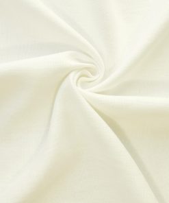 Ivory Tumbled 100% French Toulon 13oz Linen Fabric
