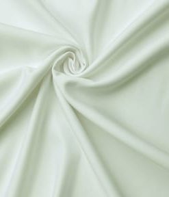 Bridal White Como Heavy Luxe Matte Satin Fabric