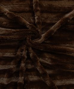 Brown Mink Minky Fabric