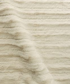 Alternative view of Natural Mink Minky Fabric