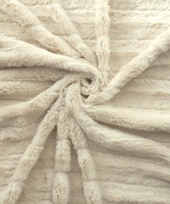 Natural Mink Minky Fabric