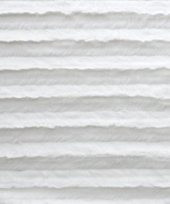 Alternative view of White Mink Minky Fabric