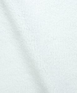 Alternative view of White Stretch Minky Sherpa Fabric