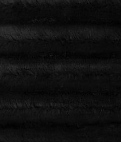 Black Mink Minky Fabric