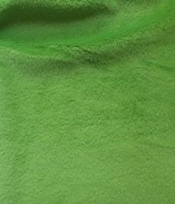 Leaf Green Snuggle Solid Minky Fabric