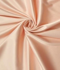Blush Pink Stretch Dull Peau Satin Fabric