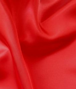 Red Stretch Sultry Charmeuse Satin Fabric