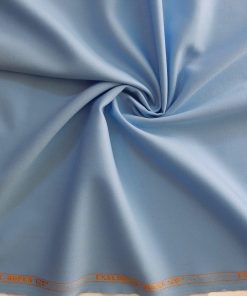 Blue Super 120s Worsted Wool Fabric