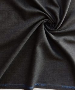 Heather Storm Grey Super 120s Worsted Wool Fabric