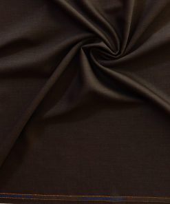 Heather Brown Super 120s Worsted Wool Fabric