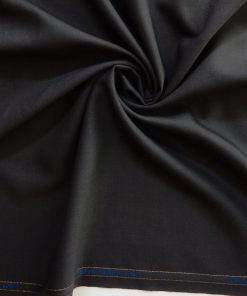 Smoke Grey Super 120s Worsted Wool Fabric
