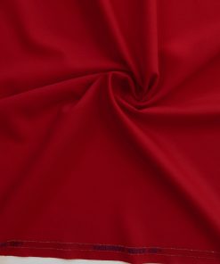 Red Super 120s Worsted Wool Fabric