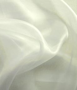 Ivory Twinkle Organza Fabric
