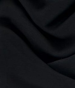 Black-Black Two-Tone Hi-Multi Yoryu Chiffon Fabric