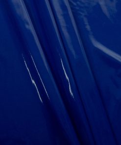 Alternative view of Royal Blue Wet Look Vinyl Fabric