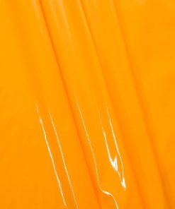 Alternative view of Yellow Wet Look Vinyl Fabric