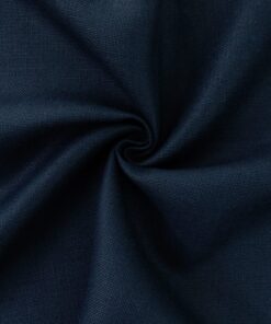 Indigo 13oz 100% French Toulon Linen Fabric