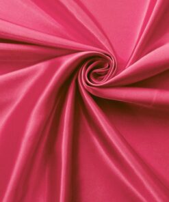 Geranium Exquisite Bridal Satin Fabric