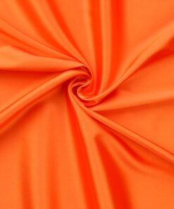 Orange Exquisite Bridal Satin Fabric