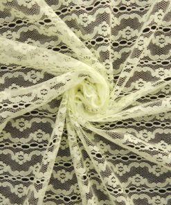 Alternative view of Citrus Stripe Stretch Knit Lace Fabric