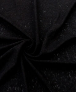 Alternative view of Black Lorraine 100% French Linen Knit Fabric