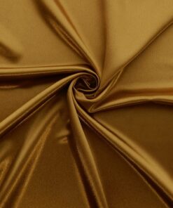 Antique Gold Japanese Crepe Back Satin Fabric