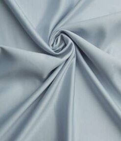 Silver Como Heavy Luxe Matte Satin Fabric