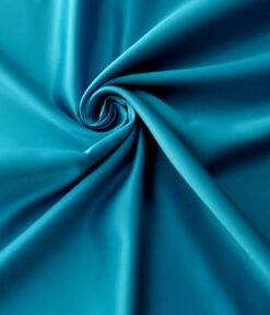 Turquoise Como Heavy Luxe Matte Satin Fabric