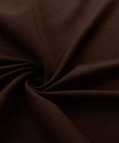 Alternative view of Chocolate Toulouse French Stretch Linen Fabric