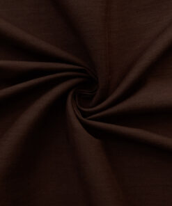 Chocolate Toulouse French Stretch Linen Fabric