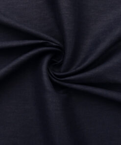 Black Toulouse French Stretch Linen Fabric