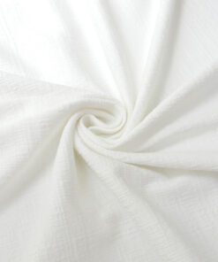 Alternative view of Diamond White Textured Double Knit Fabric 35