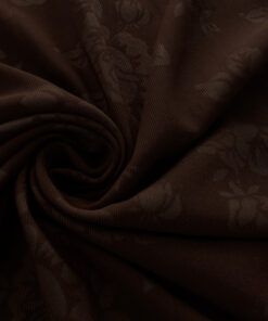 Alternative view of Brown Jacquard Knit Fabric